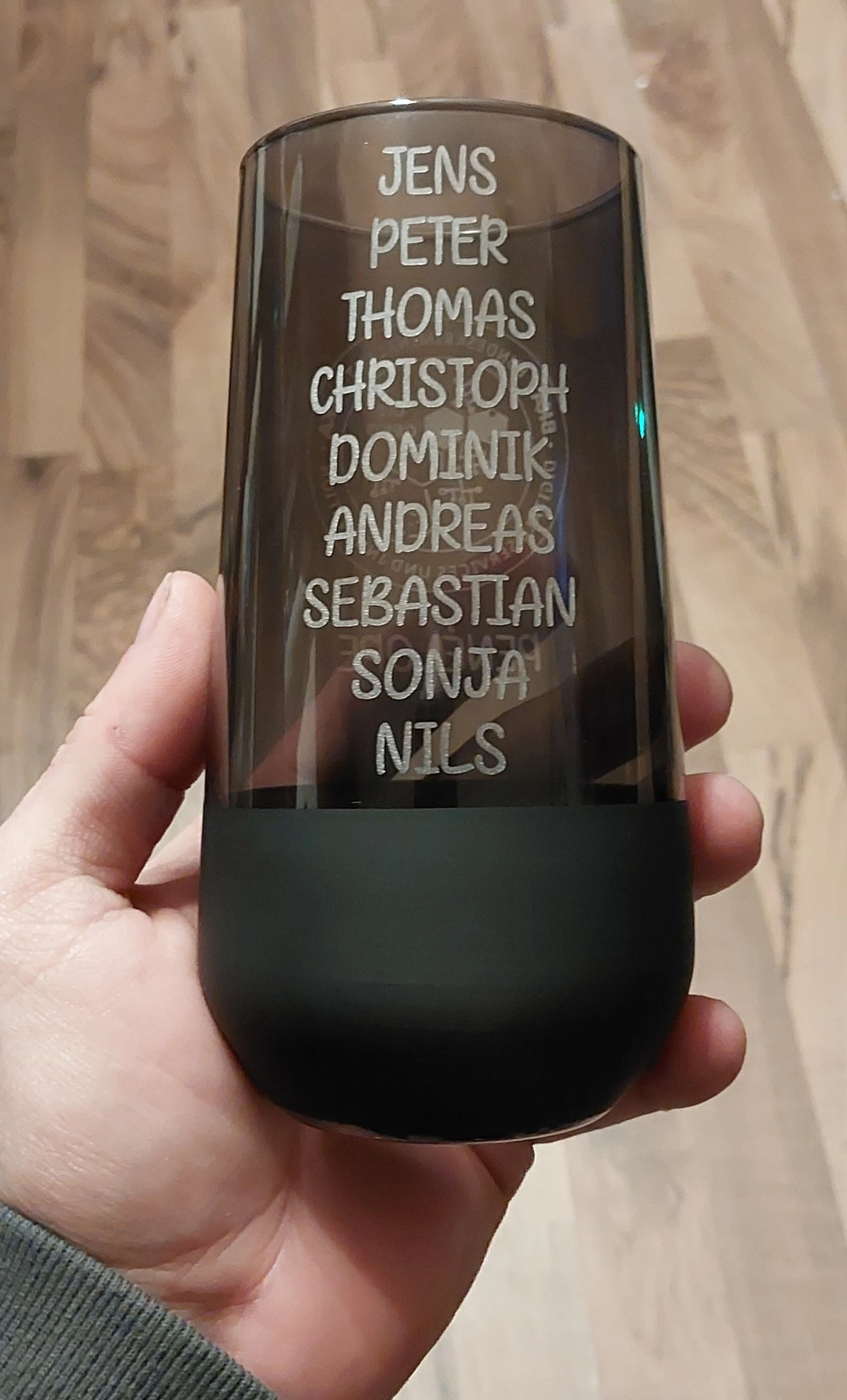 laserbeschriftung auf glas